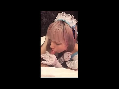 ❤️ Idol ya Kijapani [mayuka], vazi la msichana wa Kifaransa, sehemu ya 1, blowjob na kujipaka losheni ❤️❌  ️❤